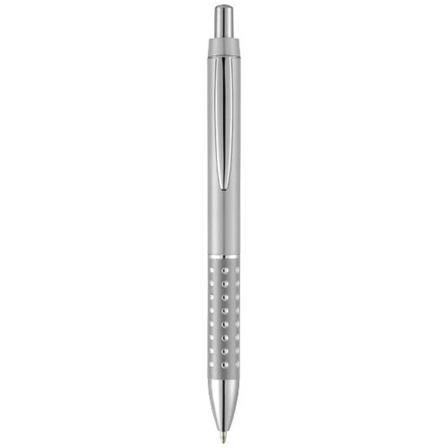 Kuličkové pero Bling s hliníkovým úchopem - stříbrná