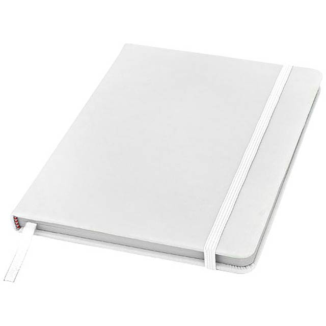 Spectrum A5 hard cover notebook - white