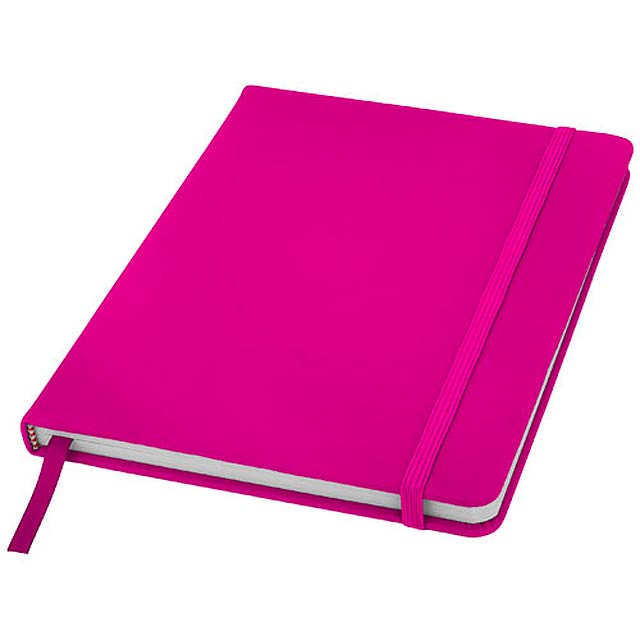 Spectrum A5 hard cover notebook - pink