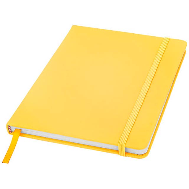 Zápisník s pevnou obálkou A5 Spectrum - žlutá