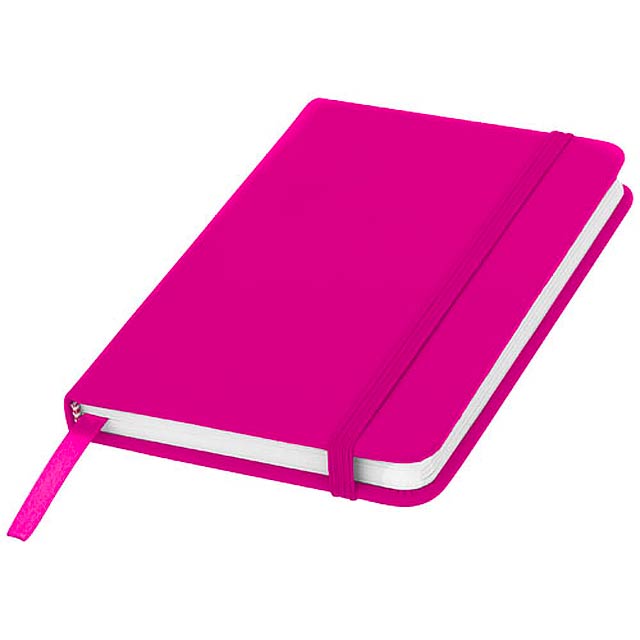 Spectrum A6 hard cover notebook - pink