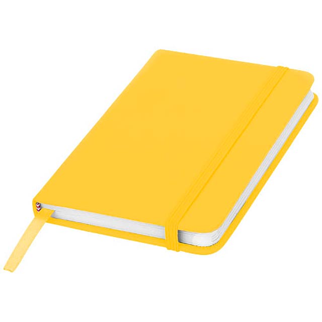 Zápisník s pevnou obálkou A6 Spectrum - žlutá