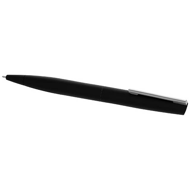 Kuličkové pero Milos s jemným úchopem - černá