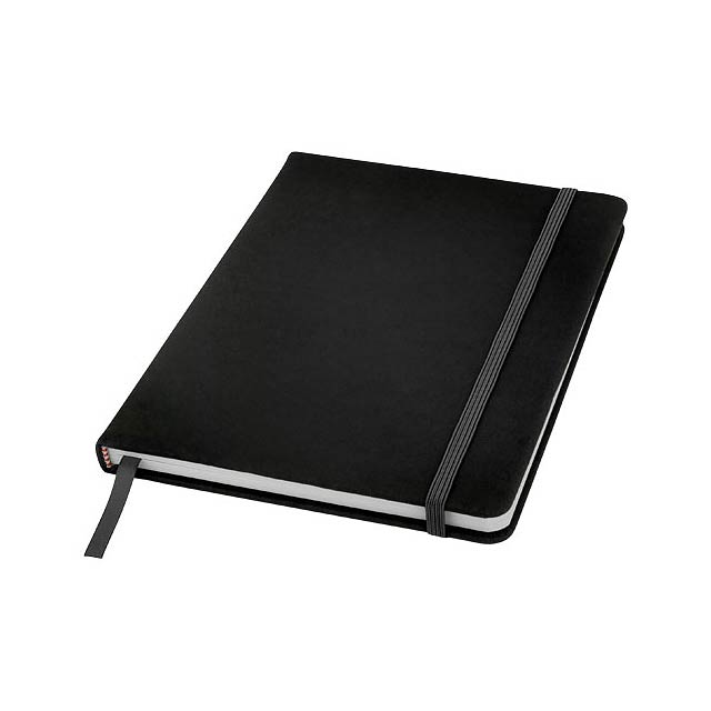 Spectrum A5 Notizbuch mit leeren Seiten - schwarz