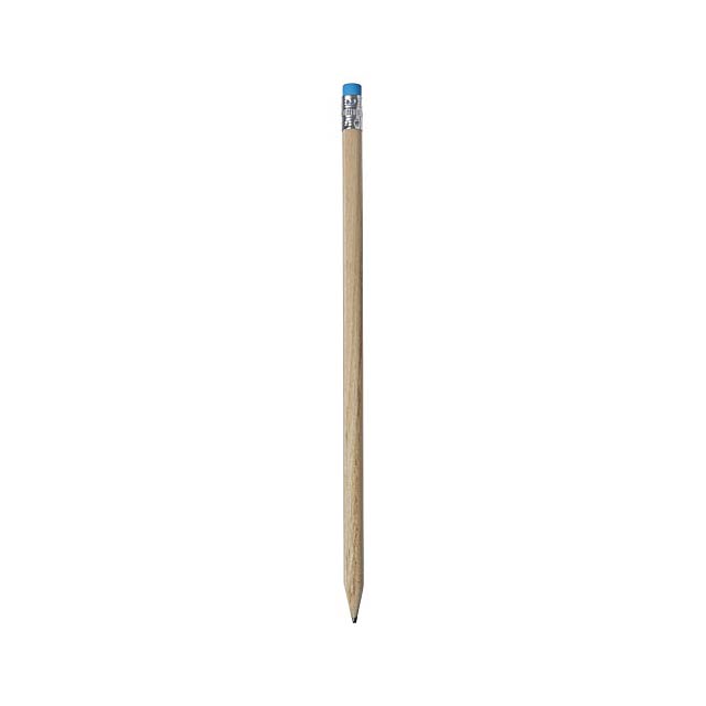 Cay wooden pencil with eraser - beige