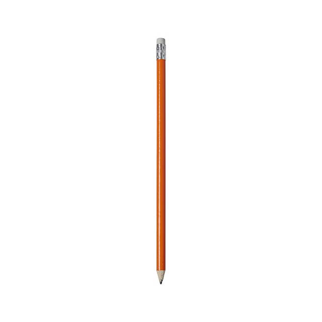 Tužka Alegra s barevným tělem - oranžová