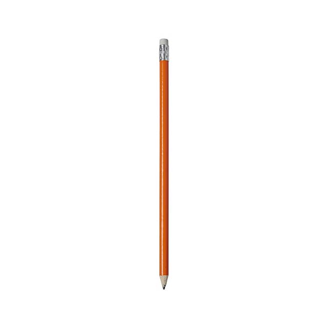 Alegra pencil with coloured barrel - orange