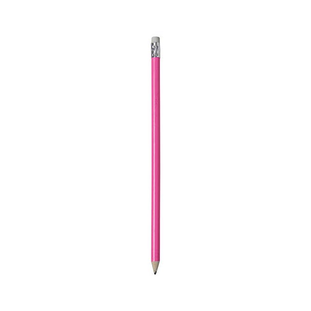 Alegra pencil with coloured barrel - fuchsia Alegra pencil with coloured barrel - fuchsia
