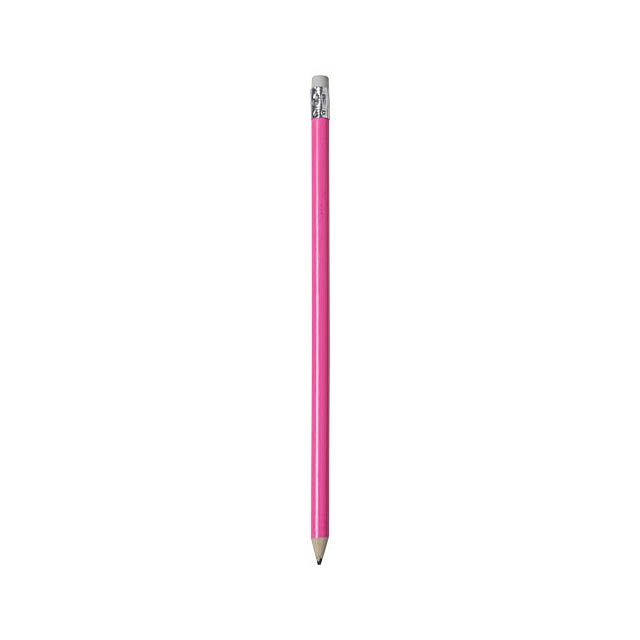 Alegra pencil with coloured barrel - fuchsia