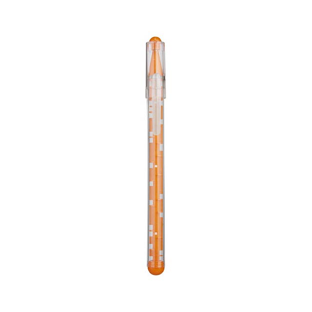 Maze puzzle pen - orange