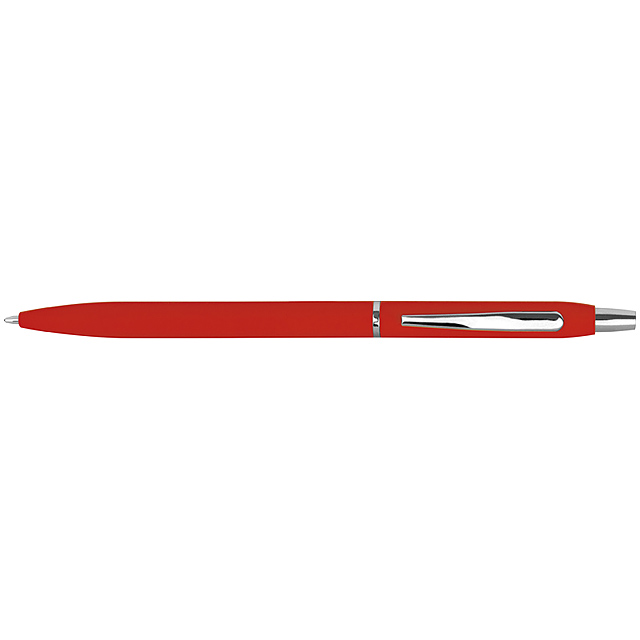 Tenké kuličkové pero - červená