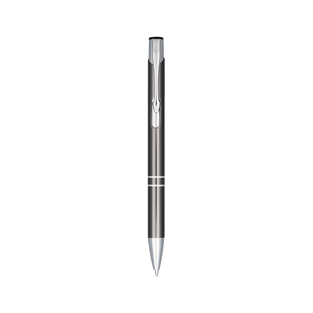 Anodizované kuličkové pero Moneta - šedá