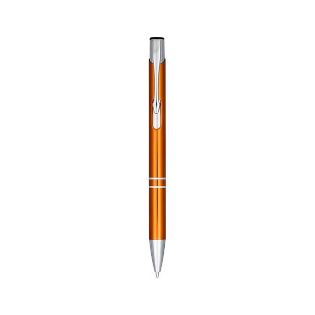 Anodizované kuličkové pero Moneta - oranžová