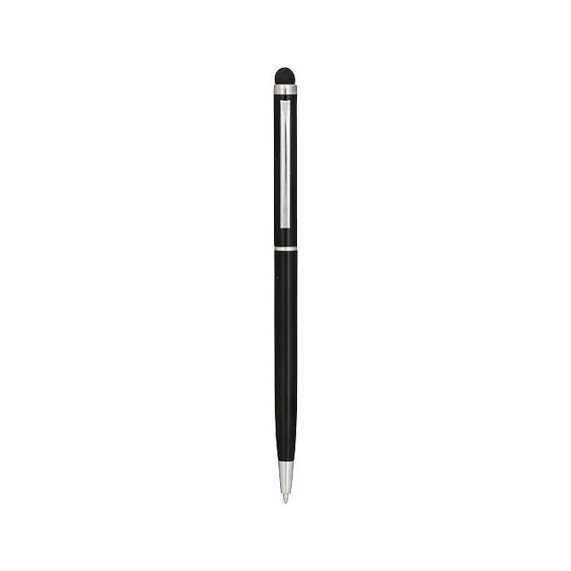 Hliníkové kuličkové pero Joyce - černá