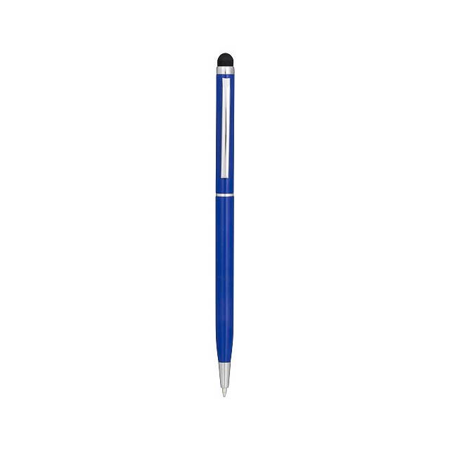Hliníkové kuličkové pero Joyce - modrá
