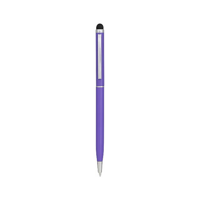 Hliníkové kuličkové pero Joyce - fialová