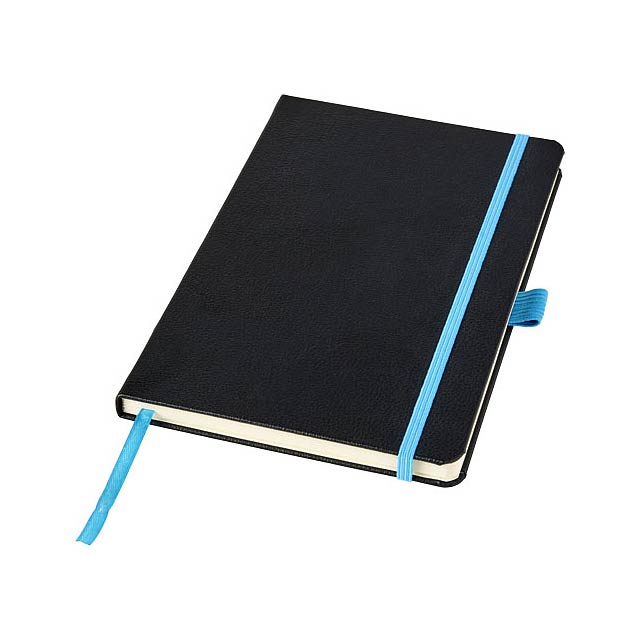 Lasercut A5 notebook - black