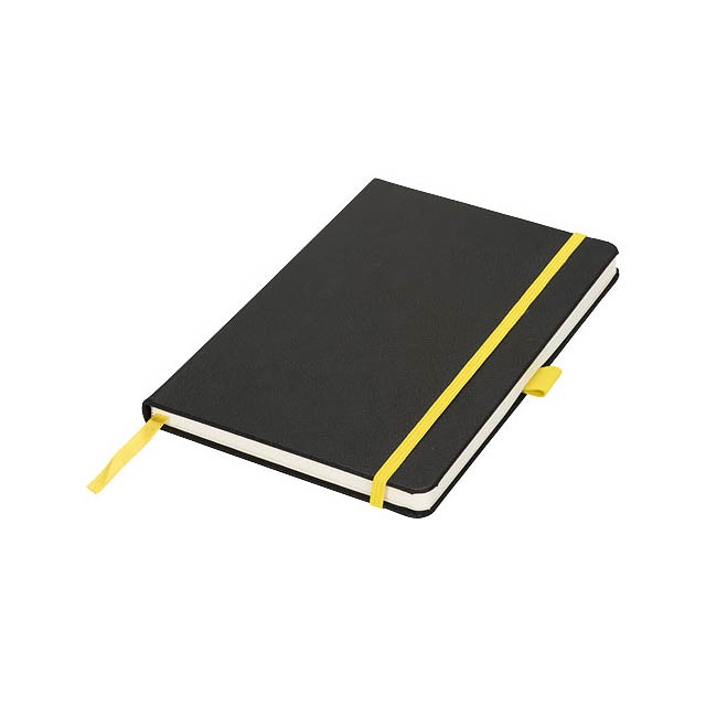 Lasercut A5 notebook - black