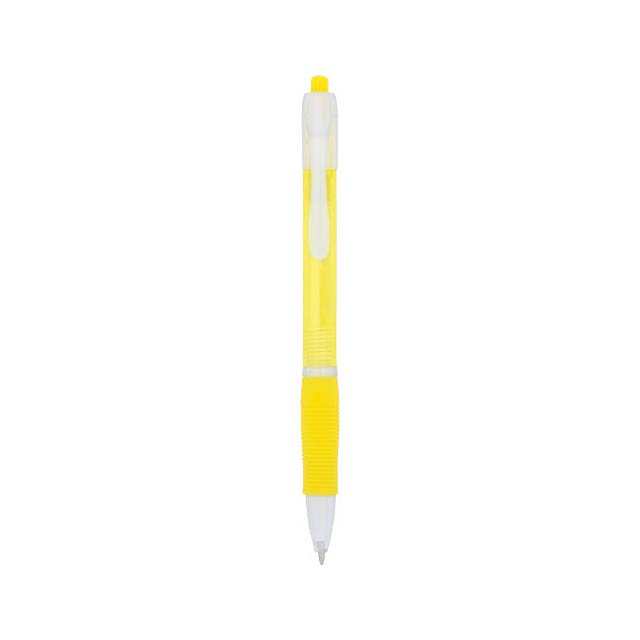 Kuličkové pero Trim - žlutá