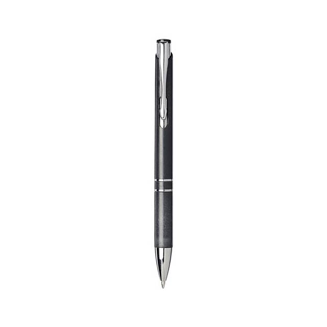 Moneta ABS with wheat straw click ballpoint pen - black