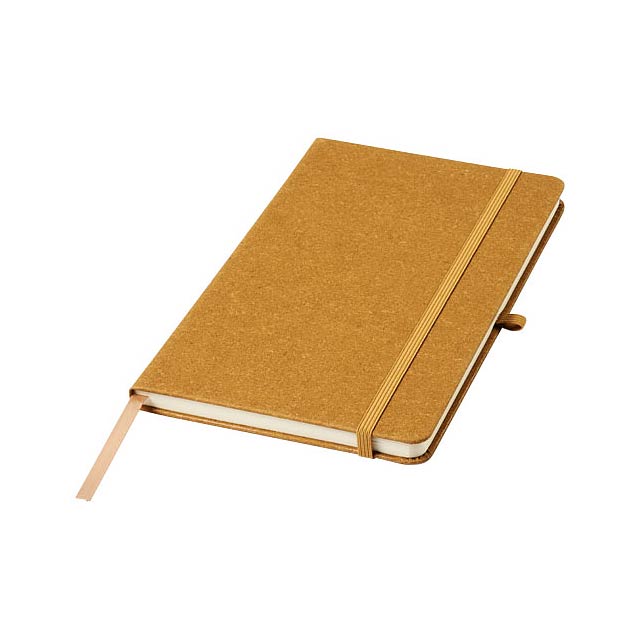 Atlana leather pieces notebook - brown