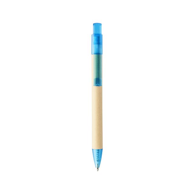 Safi papírové kuličkové pero - modrá