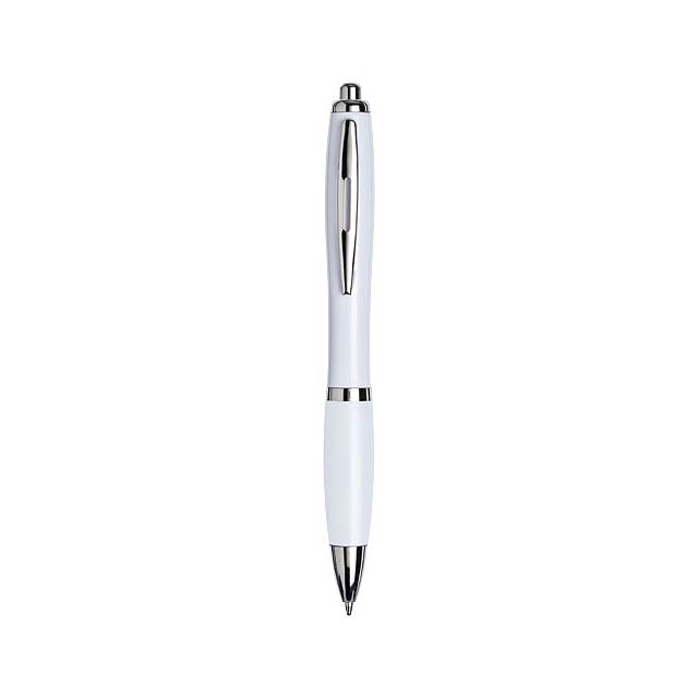 Nash anti-bacterial ballpoint pen - white