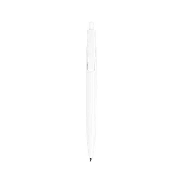 Alessio kuličkové pero z recyklovaného PET materiálu - bílá