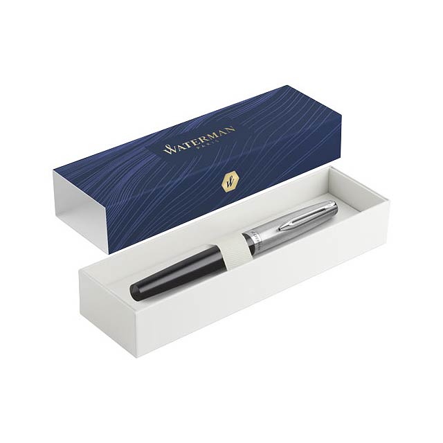 Embleme rollerball pen - black