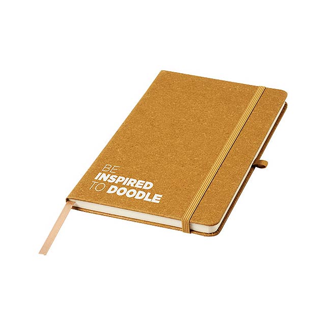 Be Inspired leather pieces notebook - brown