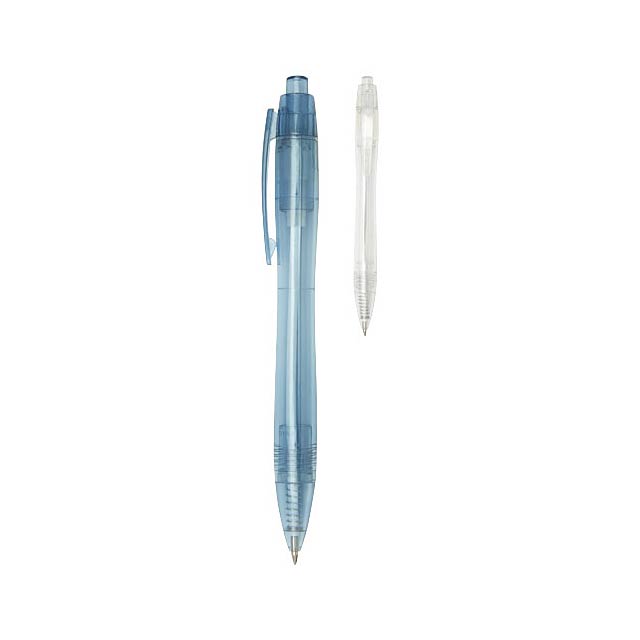 Alberni RPET ballpoint pen - transparent blue