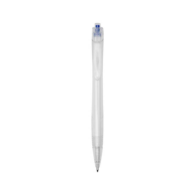 Kuličkové pero z recyklovaného PET Honua  - nebesky modrá