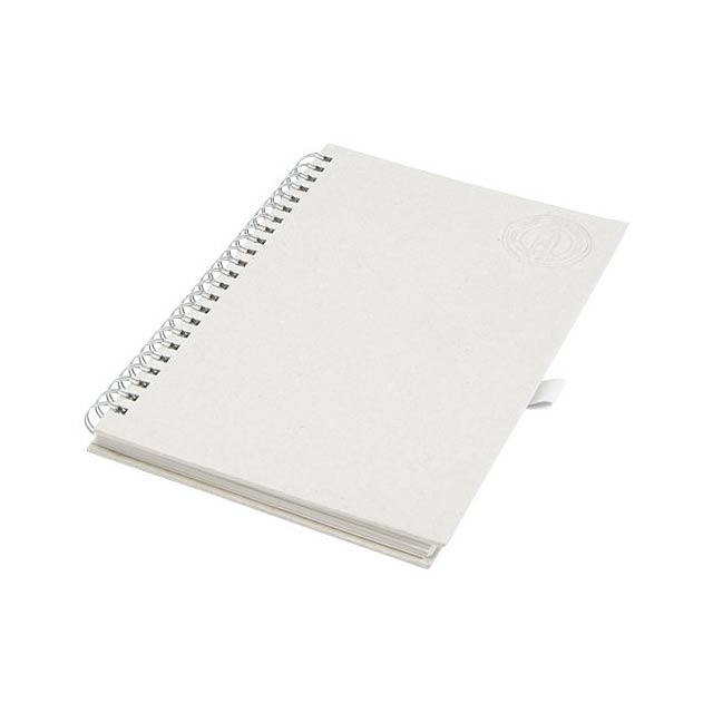 Referenční kroužkový zápisník velikosti A5 Dairy Dream - bílá
