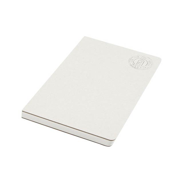 Referenční zápisník bez hřbetu velikosti A5 Dairy Dream - bílá