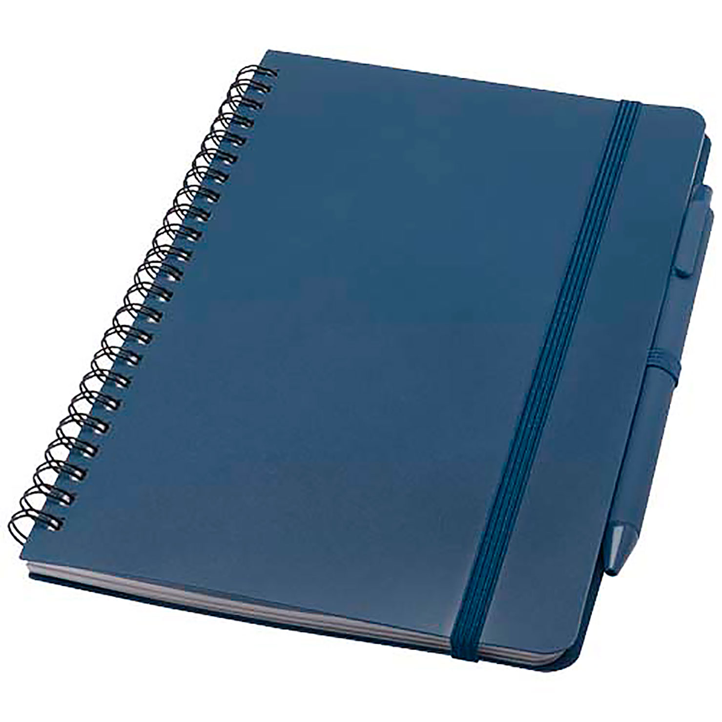 Thalaasa A5 Hardcover Notizbuch mit Kugelschreiber (schwarze Mine) - Türkis