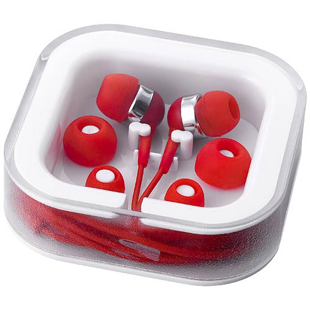 Sargas lightweight earbuds - red