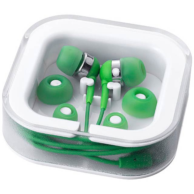 Sargas lightweight earbuds - green