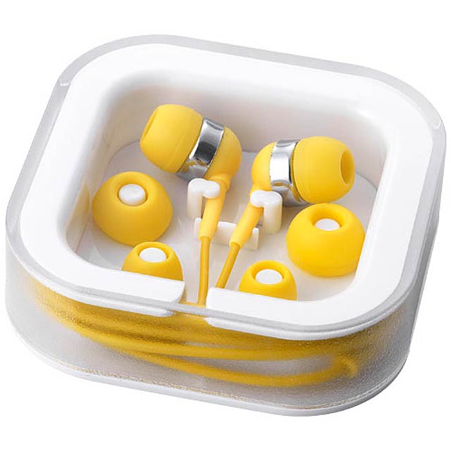 Sargas lightweight earbuds - yellow