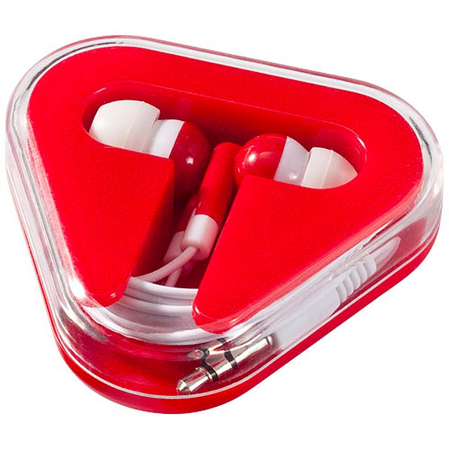 Rebel earbuds - red