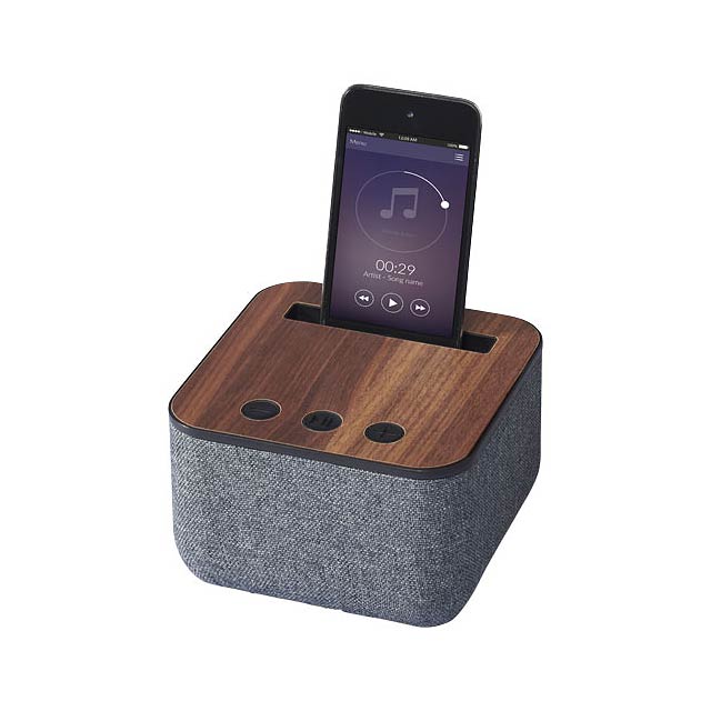 Reproduktor Shae Fabric a Wood Bluetooth® - drevo