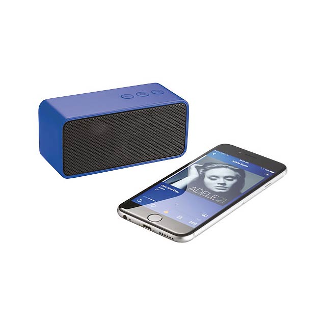 Stark tragbarer Bluetooth® Lautsprecher - blau