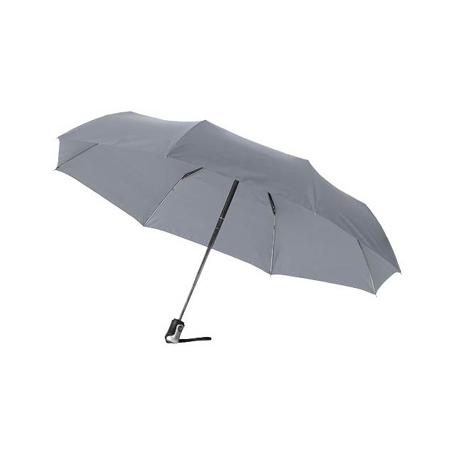 21,5" deštník Alex s automatickým otvíráním/skládáním - šedá