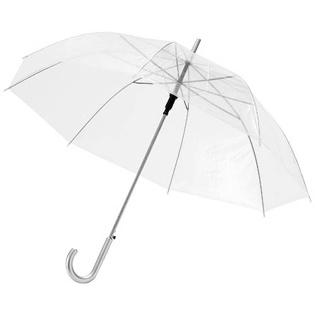 Kate 23" transparent auto open umbrella - transparent