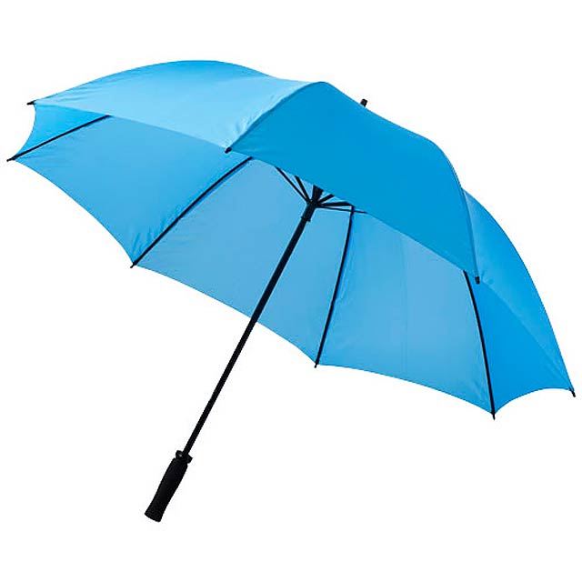 30” golfový deštník Yfke s držadlem z materiálu EVA - nebesky modrá