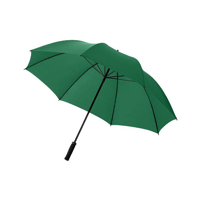 30” golfový deštník Yfke s držadlem z materiálu EVA - zelená