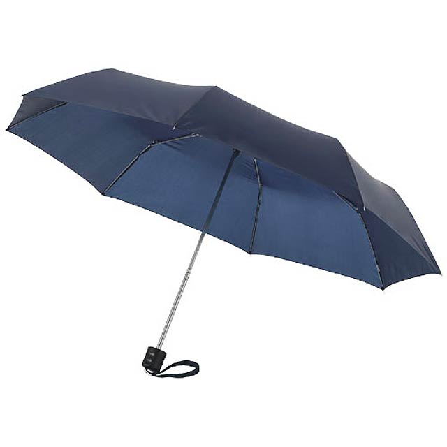 Ida 21.5" foldable umbrella - blue