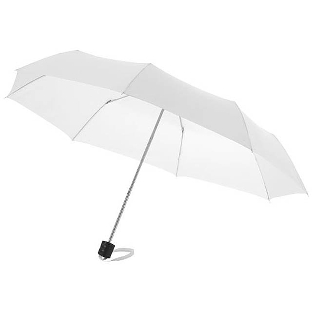 Ida 21.5" foldable umbrella - white