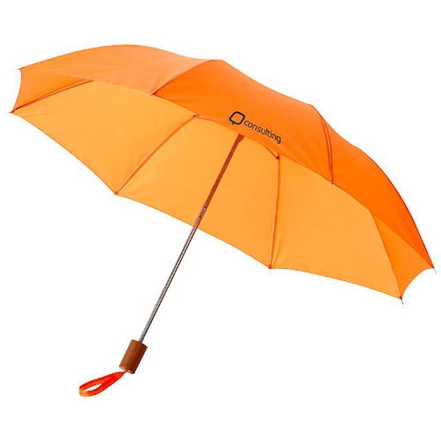 skladací dáždnik - oranžová