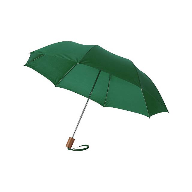 Oho 20" foldable umbrella - green