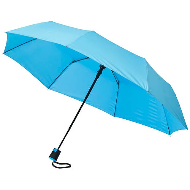 Skladací automatický dáždnik - modrá